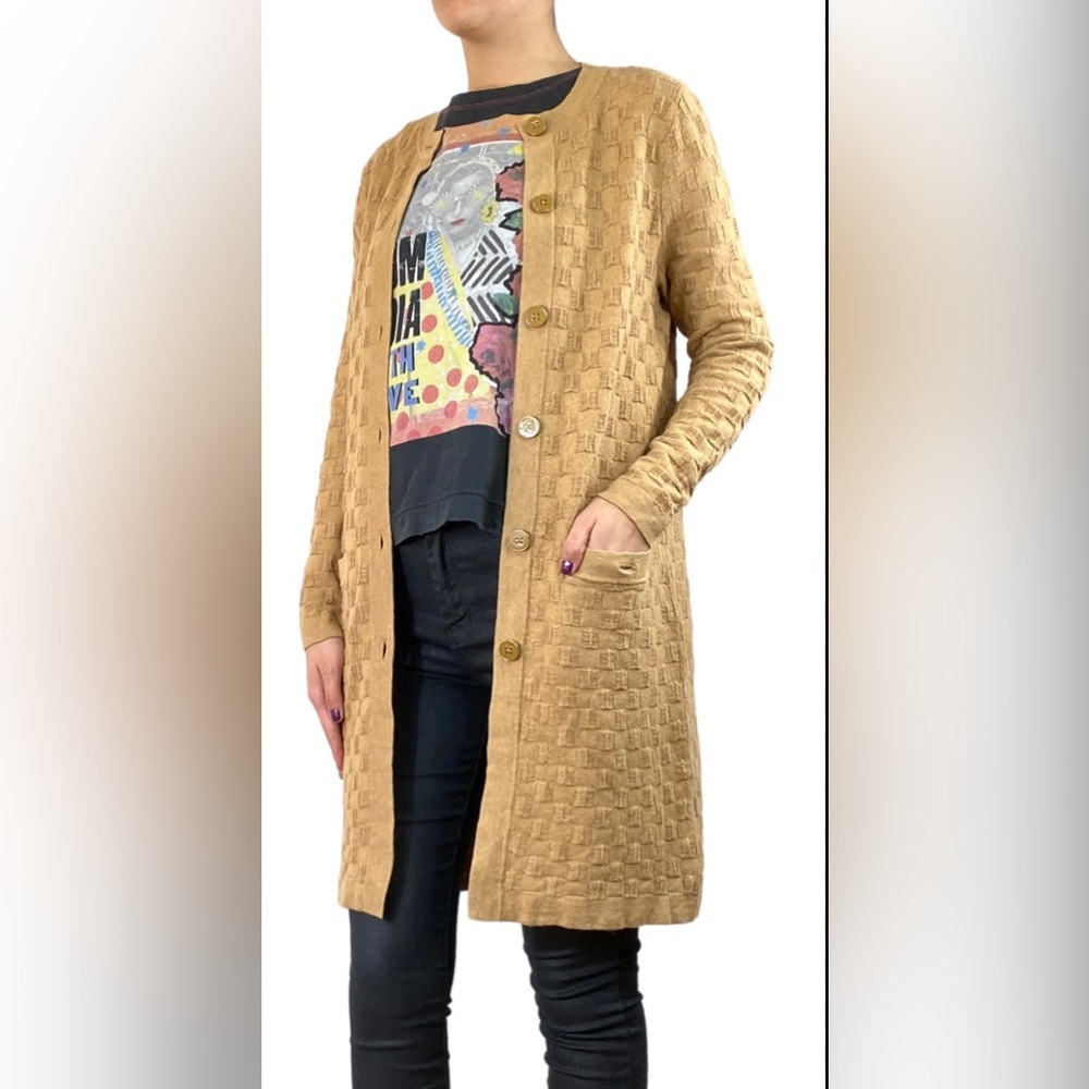 Banana Republic Long Knit Button Front Cardigan